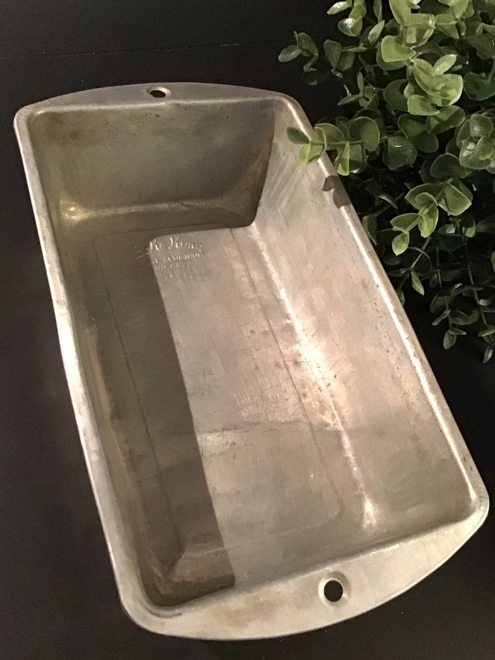 ❤5/25$ Vintage Loaf Pan In Aluminum